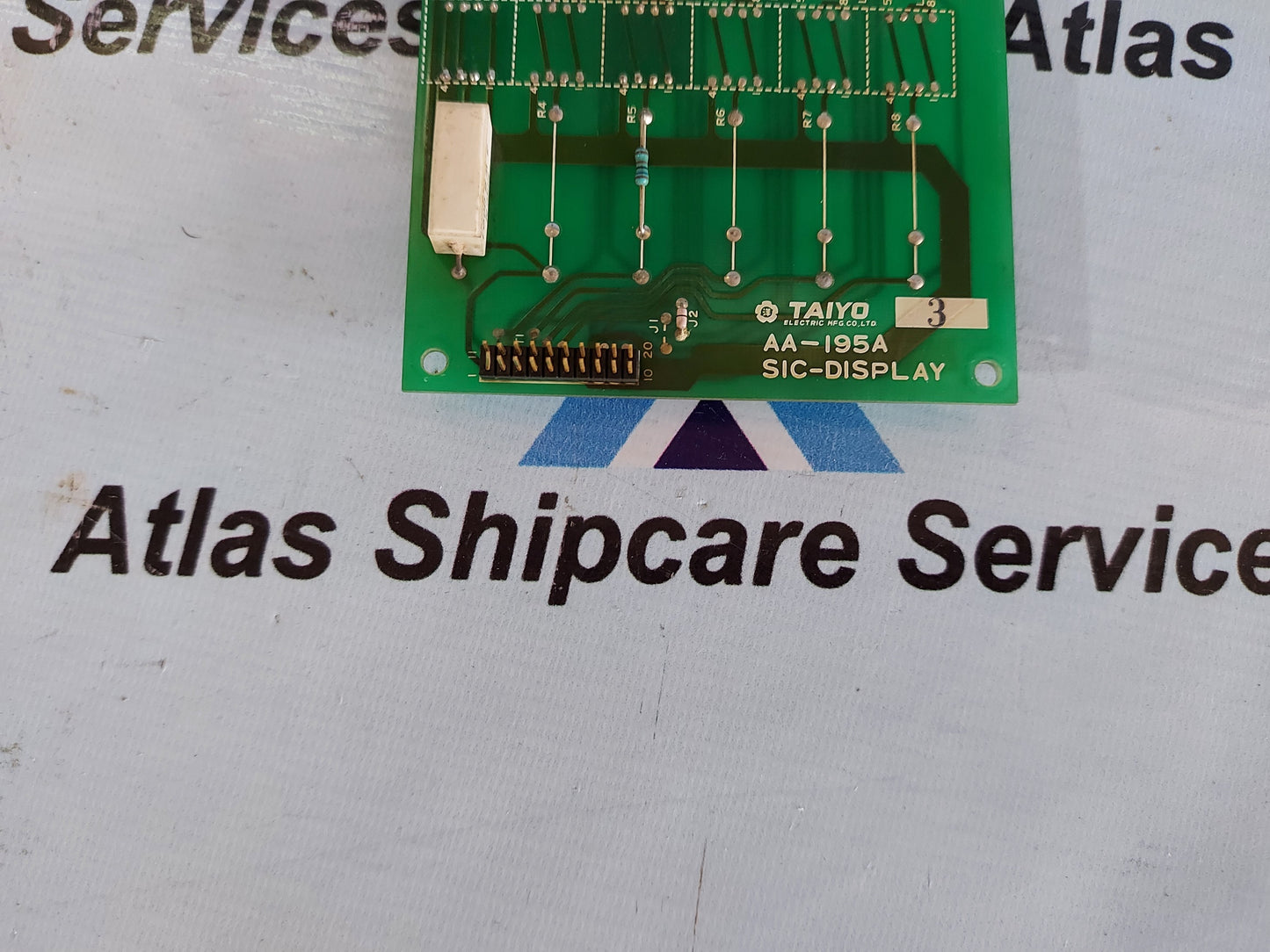 TAIYO AA-195A SIC-DISPLAY PCB MODULE