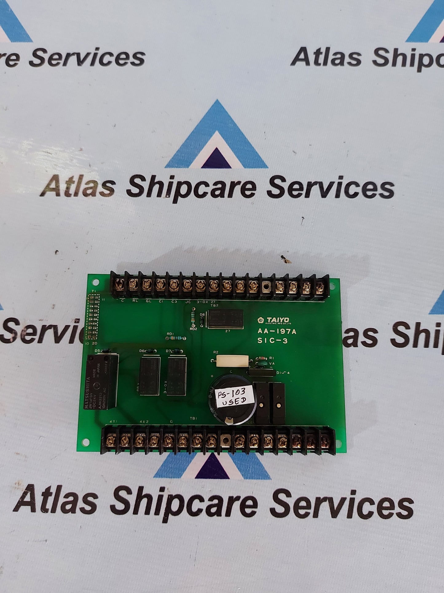 TAIYO AA-197A SIC-3 DISPLAY PCB MODULE