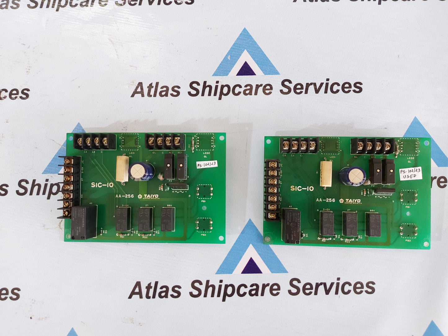 TAIYO AA-256 SIC-10 DISPLAY PCB MODULE