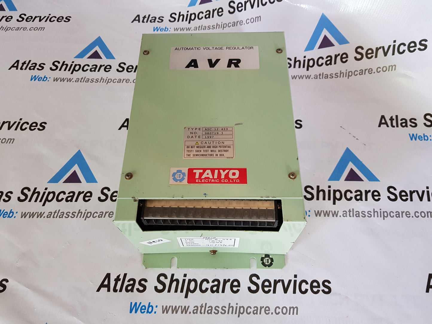 TAIYO ASC-12-4Z3 AUTOMATIC VOLTAGE REGULATOR