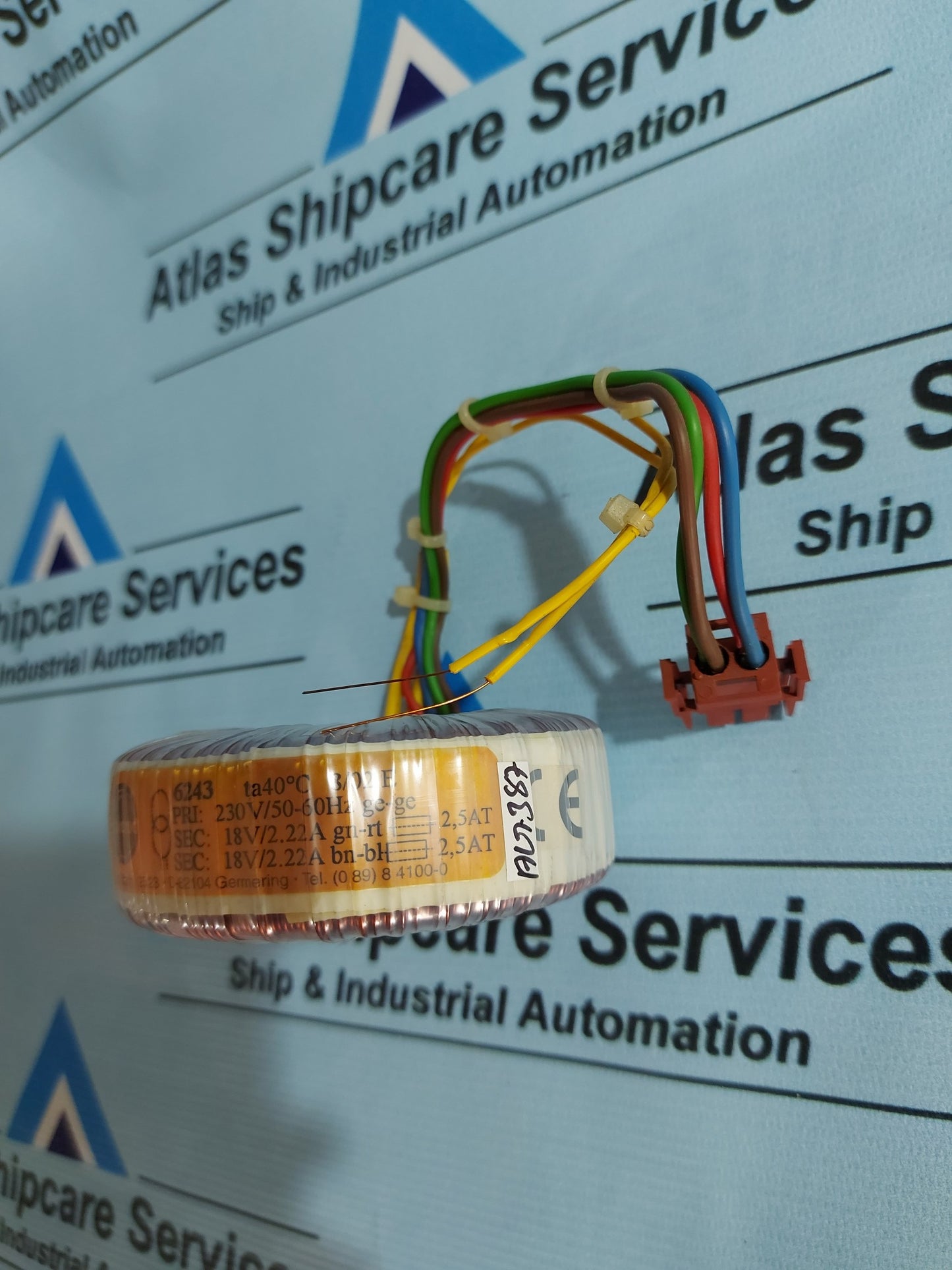 TALEMA 6243 ta40'C 8/02 E TOROIDAL TRANSFORMER AG387