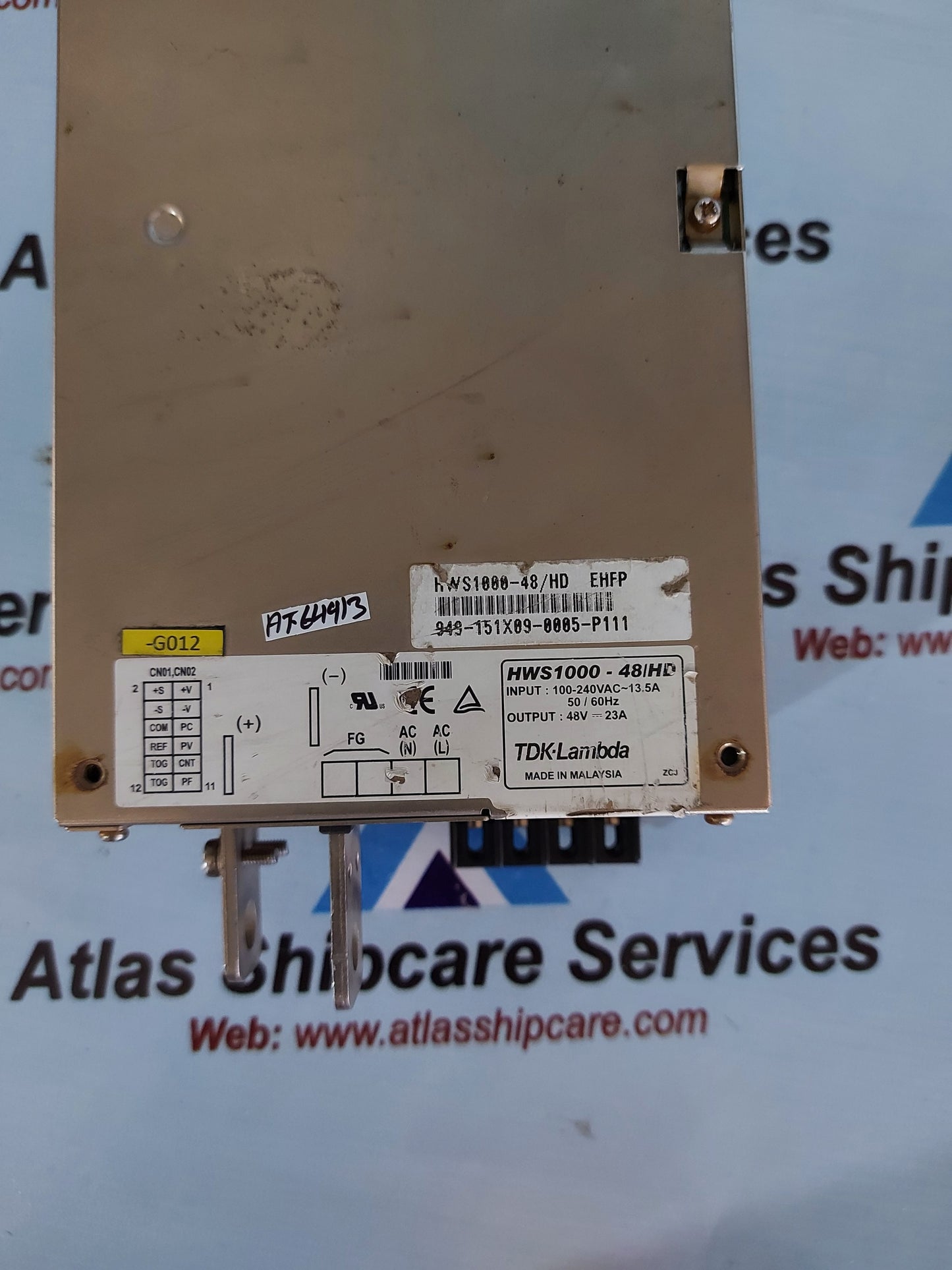 TDK-LAMBDA HWS1000-48/HD POWER SUPPLY