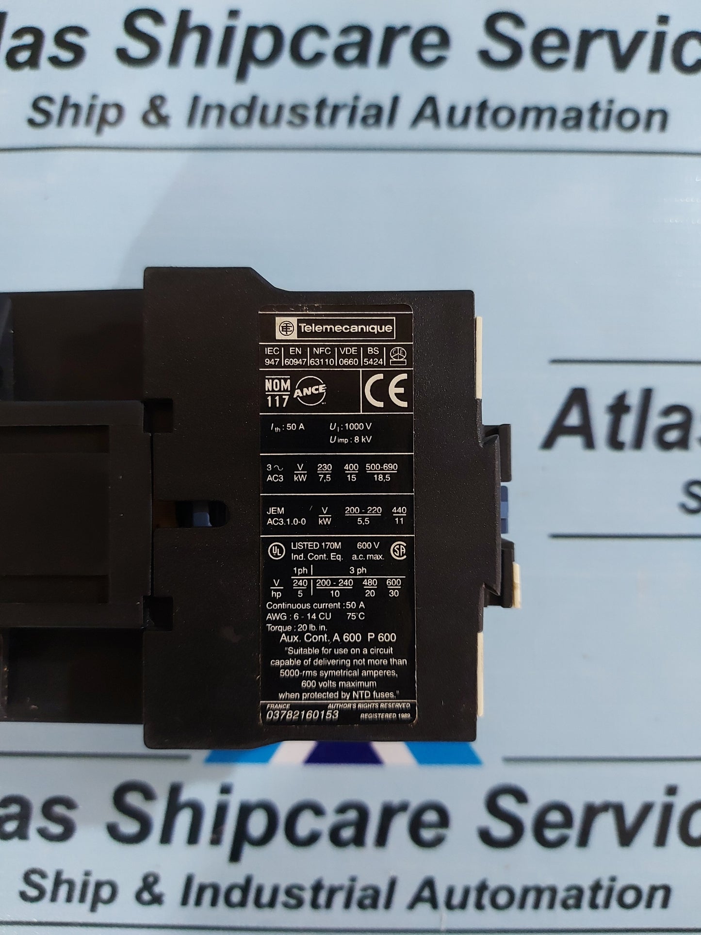 TELEMECANIQUE LC1 D3210 MAGNETIC CONTACTOR