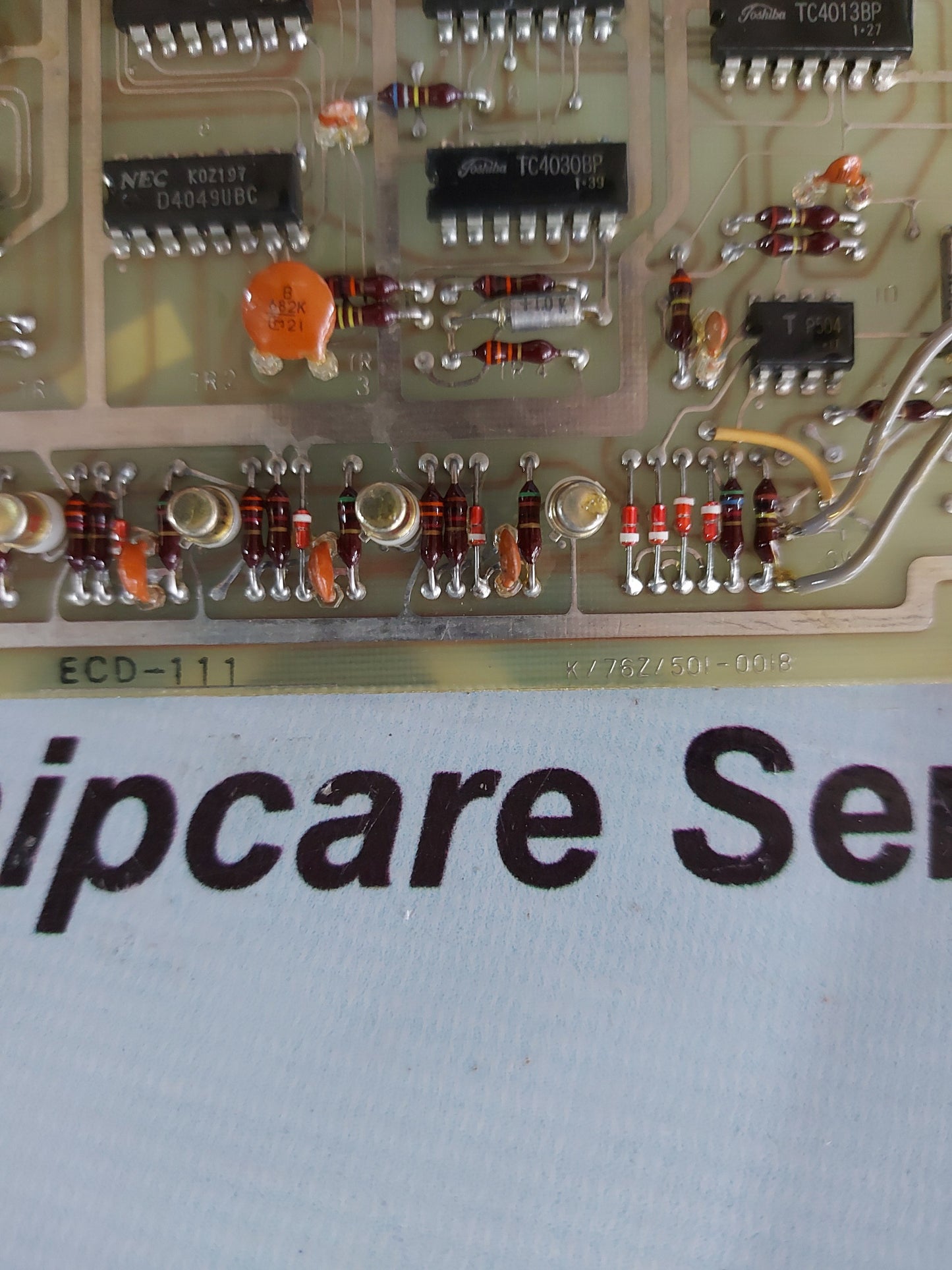 TERASAKI ECD-111 PCB CARD K/76Z/501-001B