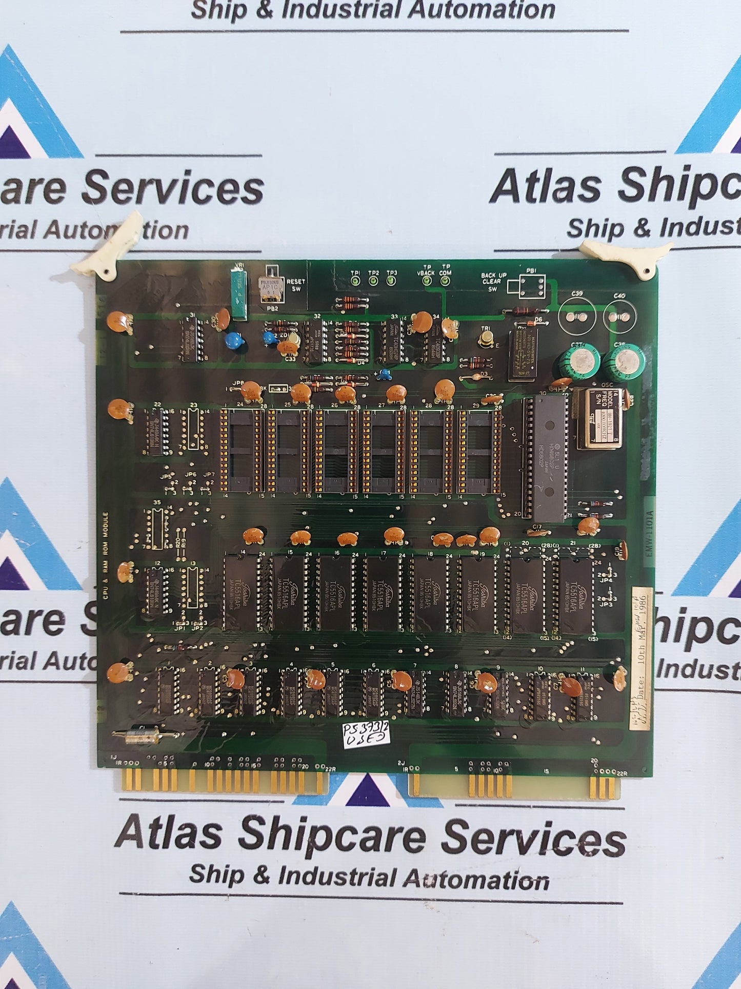 TERASAKI EMW-1101 CPU & RAM ROM MODULE K/834/5-001B