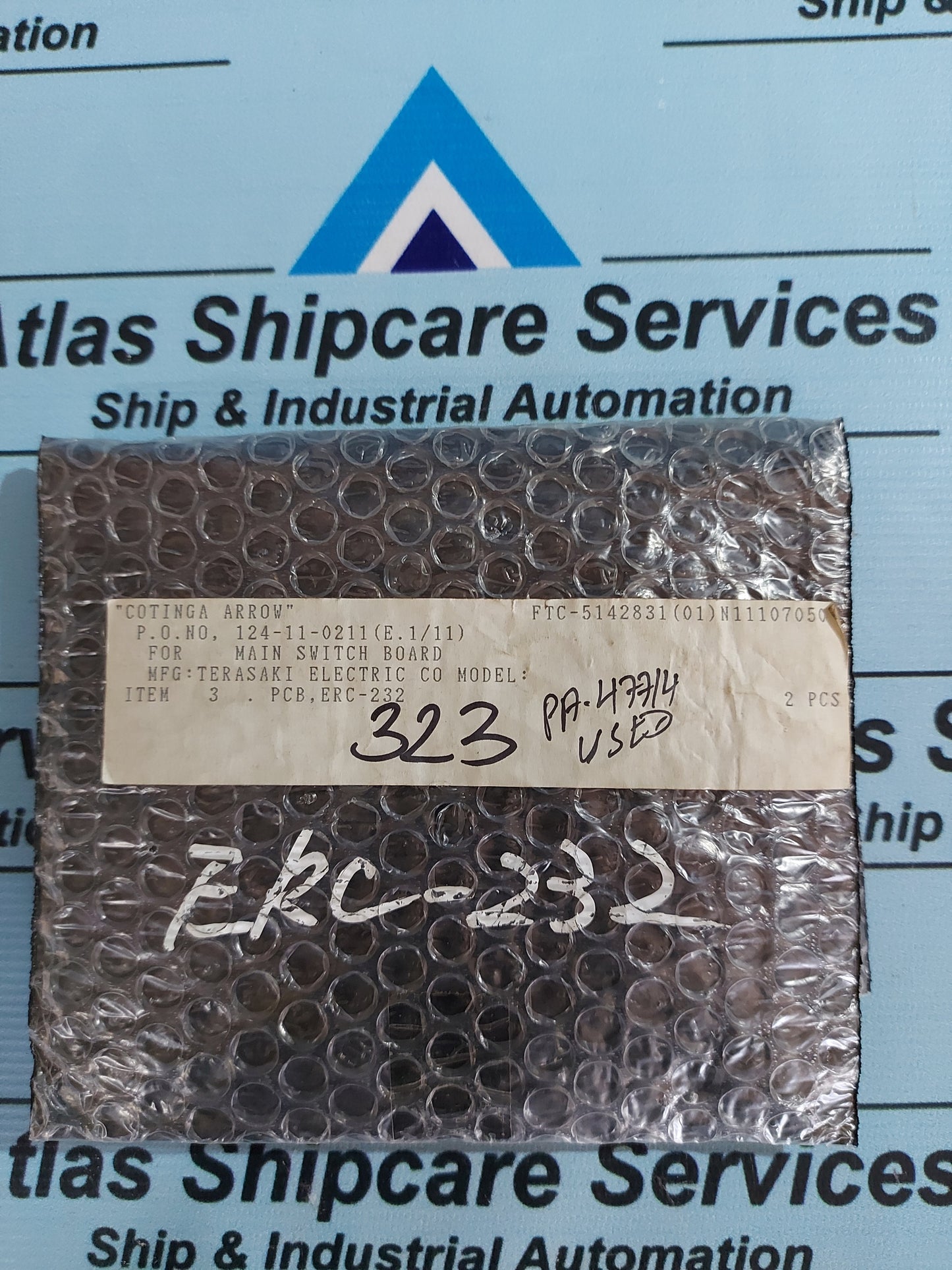 TERASAKI ERC-232 K/751/115-002A PCB CARD