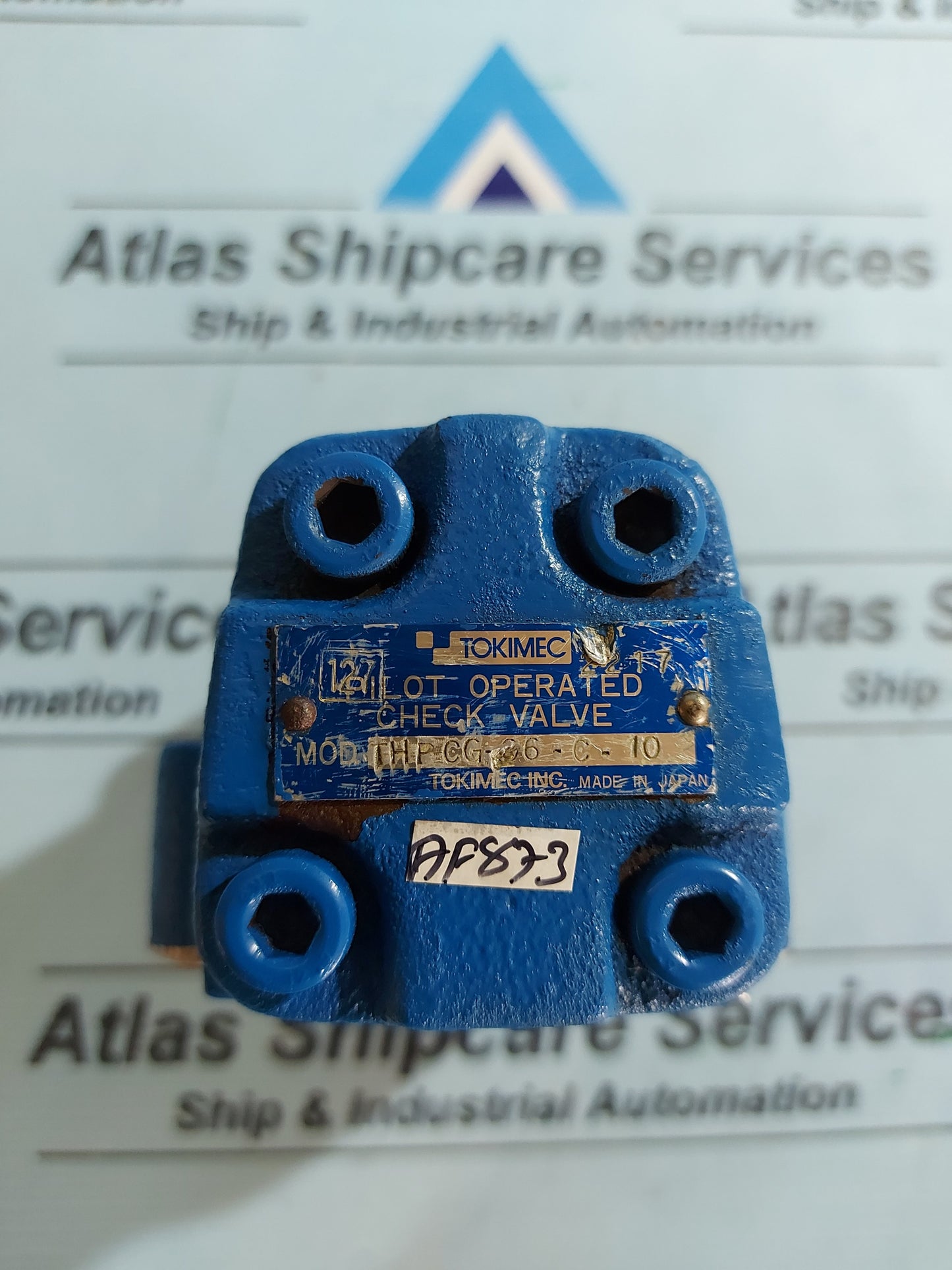 TOKIMEC THP-CG-96-C-10 PILOT OPERATED CHECK VALVE