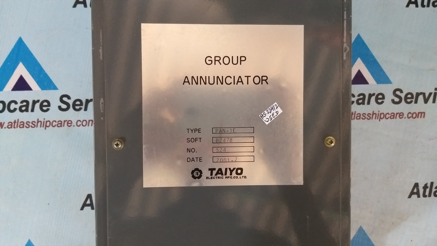 Taiyo Electric PAN-1E Group Annunciator