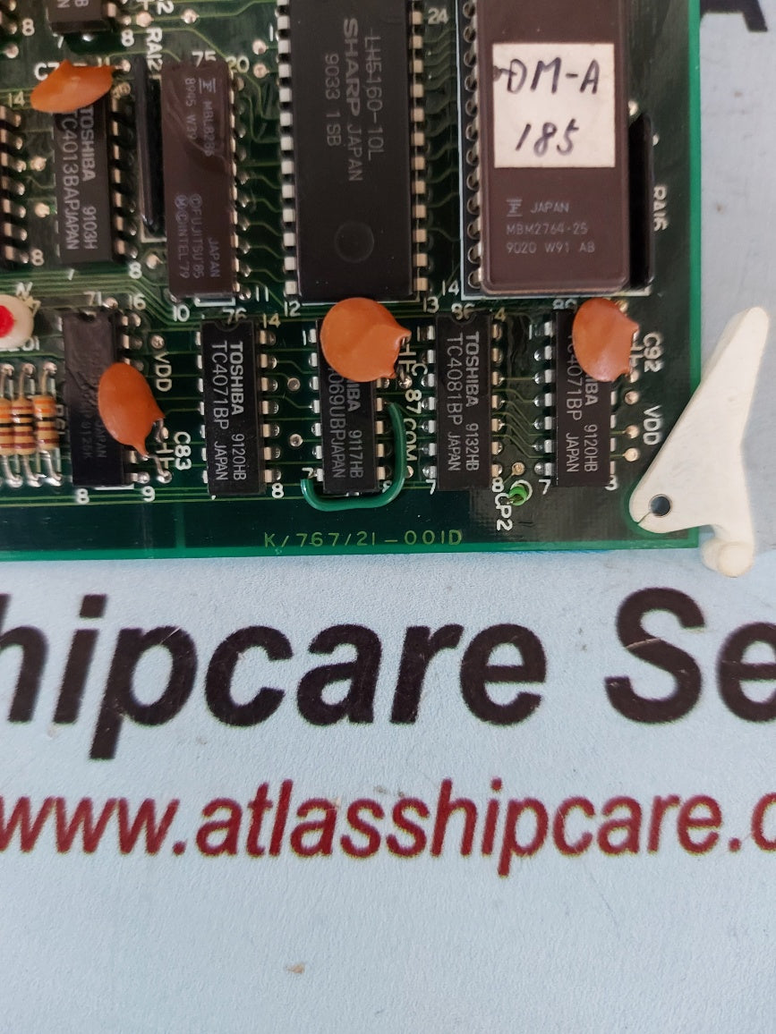 Terasaki ECC-221 K/767/21-001D TM Alarm Processor-2