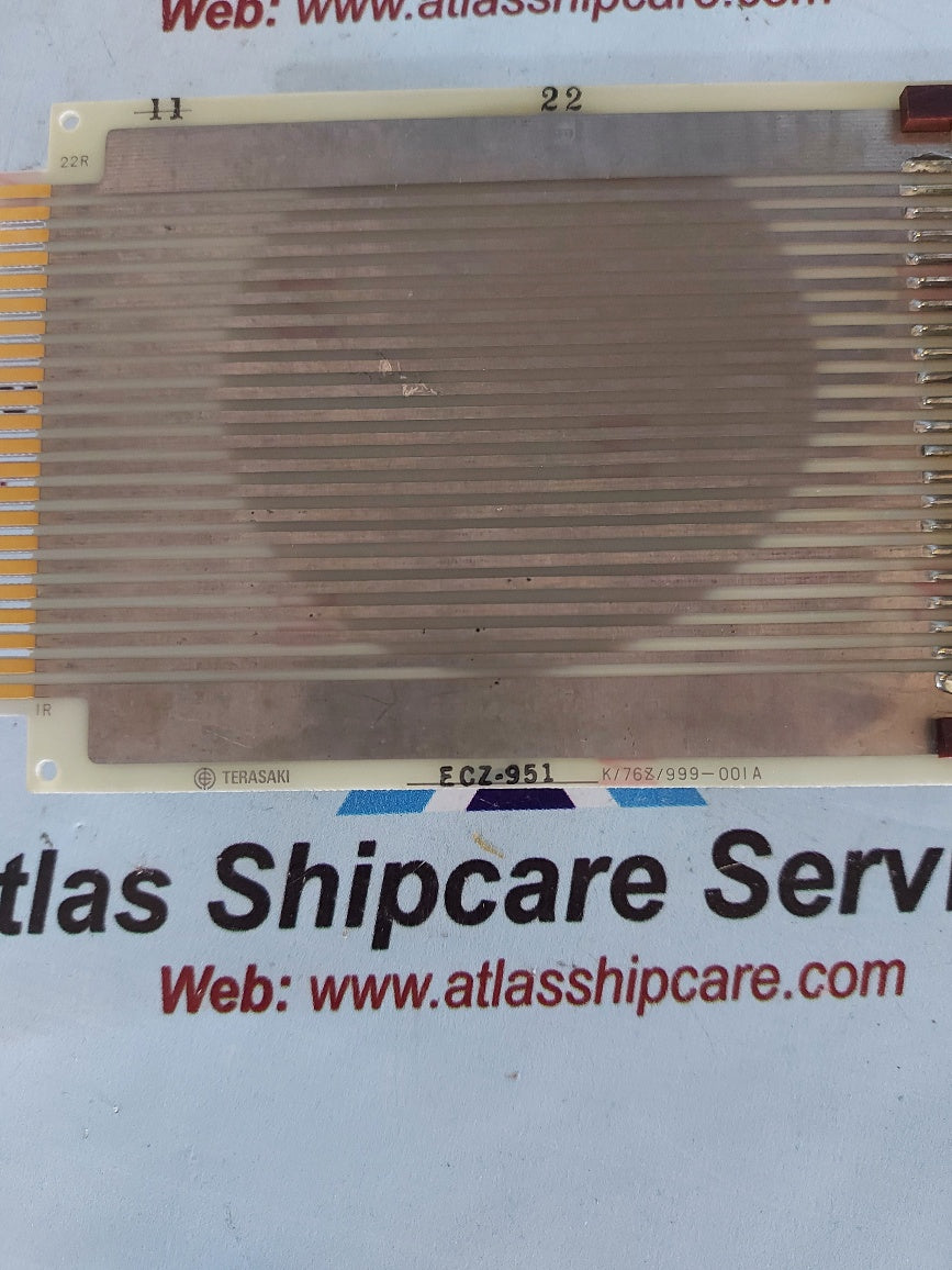Terasaki ECZ-951 K/768/999-001A Pcb Card