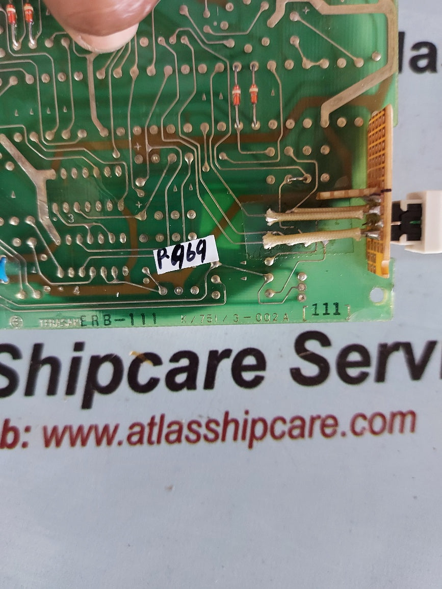 Terasaki ERB-111 K/751/3-002A Pcb Card