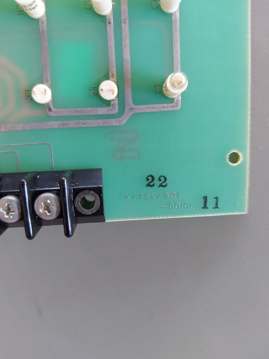 Terasaki ERY-211 K/751-801-001G Pcb Card