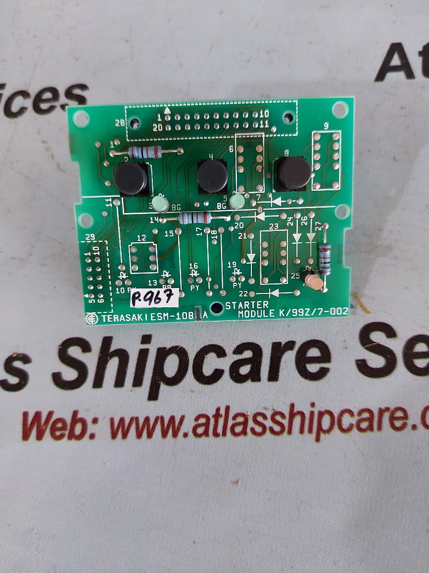 Terasaki ESM-1081A K/99Z/7-002 Starter Module