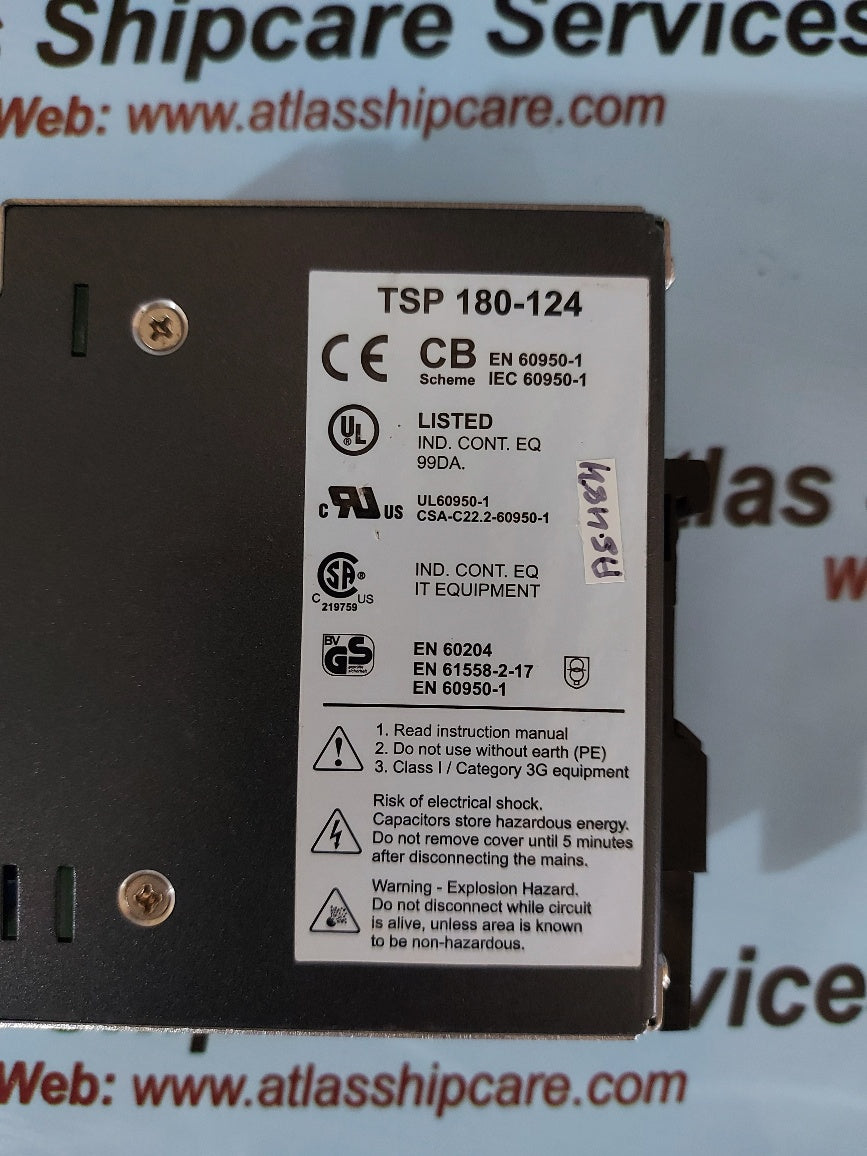 Traco Power TSP 180-124 Industrial Power Supply