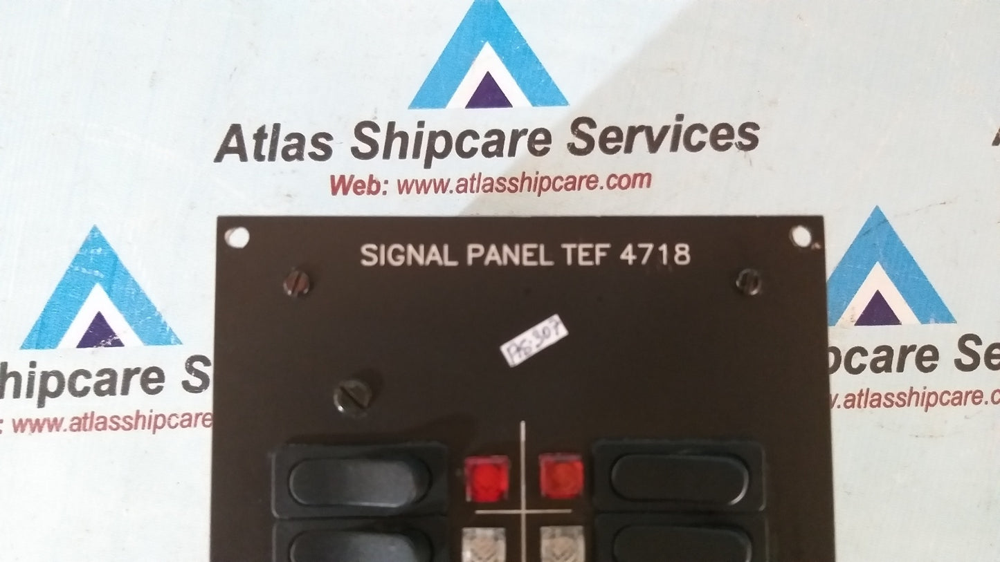 Tranberg TEF 4718 Signal Panel