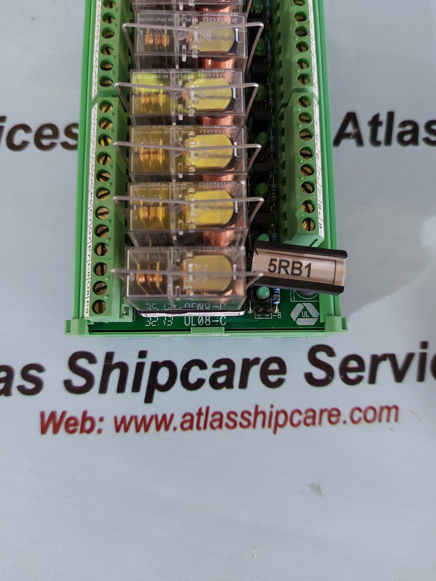 UL GROUP UL24D08-COB 8 CHANNEL RELAY BOARD