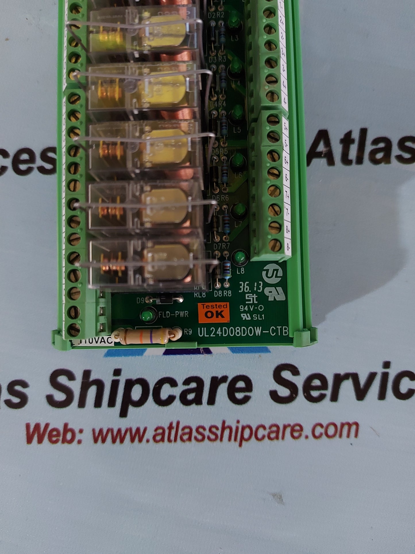 UL GROUP UL24D08DOW-CTB RELAY INTERFACING MODULE