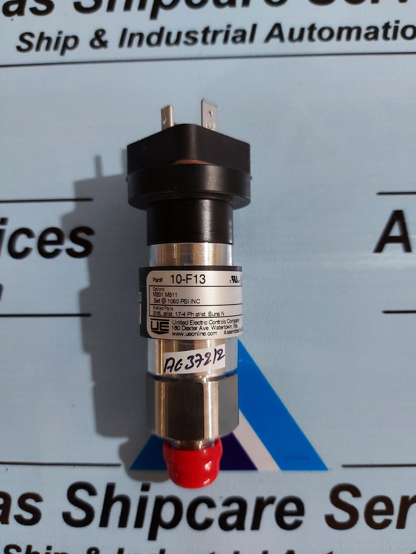 UNITED ELECRIC 10-F13 PRESSURE SWITCH 100-1500 PSI