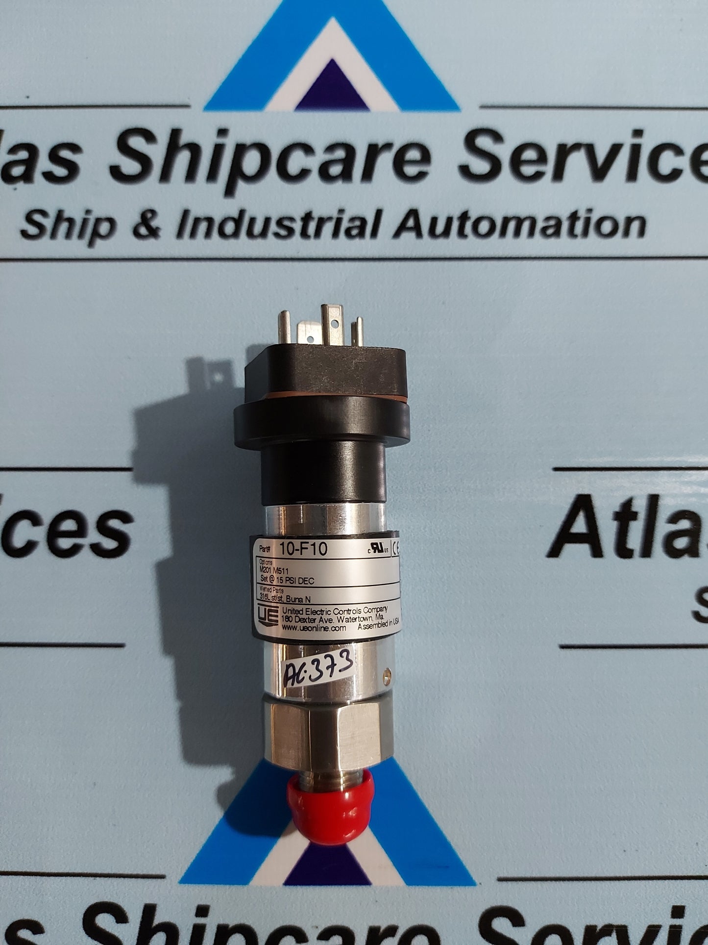 UNITED ELECTRIC 10-F10 PRESSURE SWITCH 4 - 50 PSI