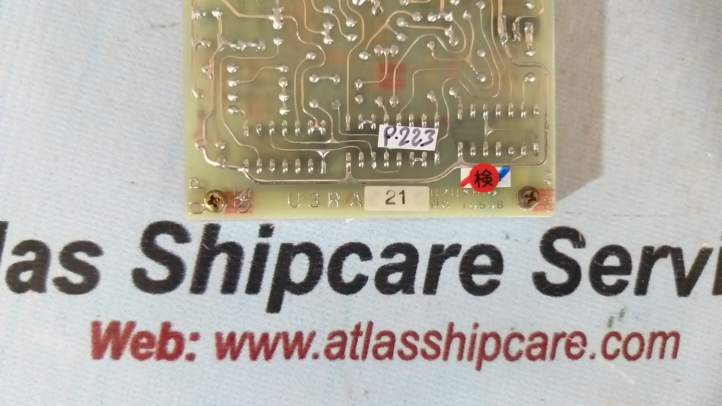 Uzushio Electric U3RA21 Annunciator No.1050B