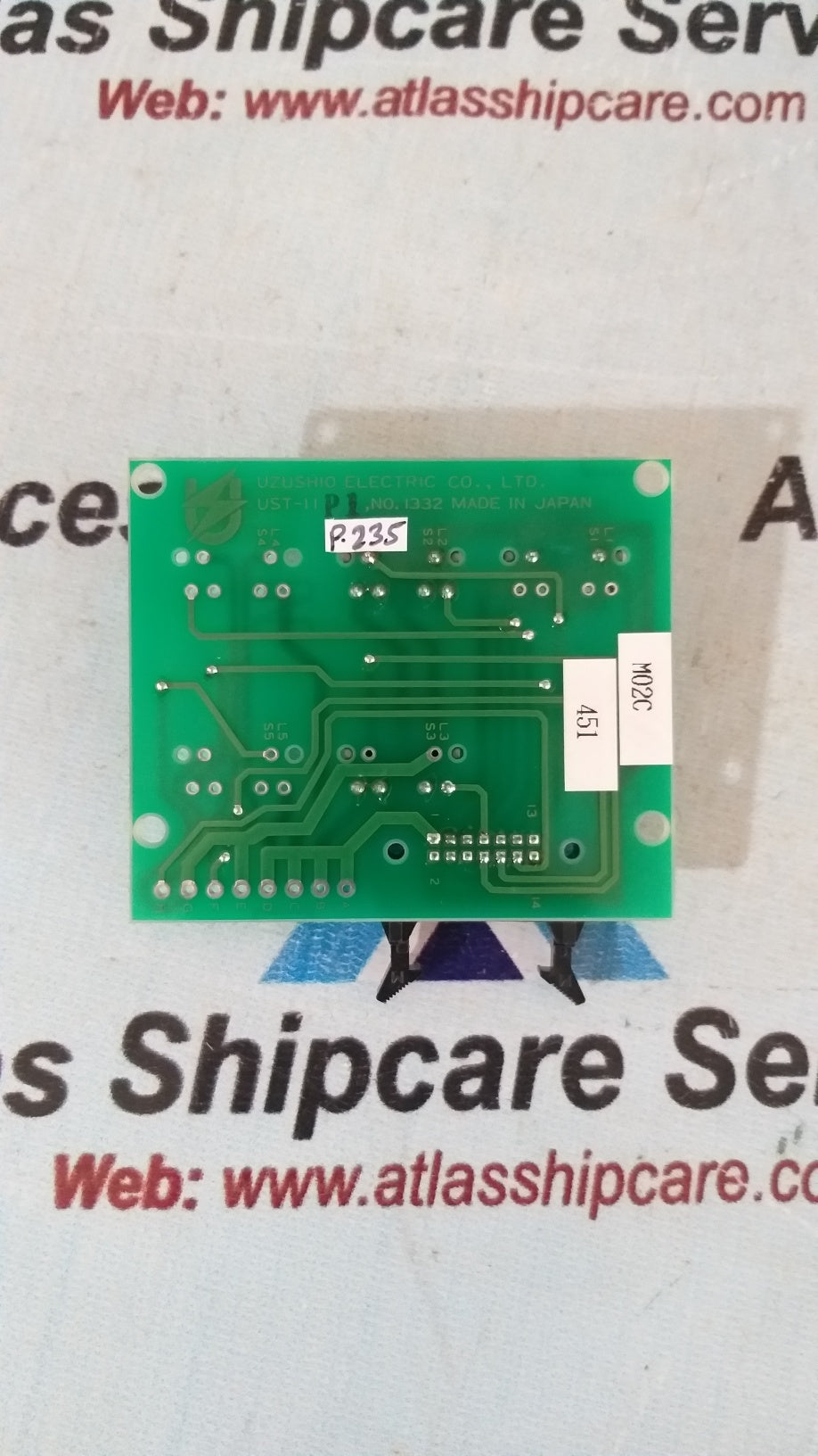 Uzushio Electric UST-11P1 Pcb Circuit Board No.: 1332
