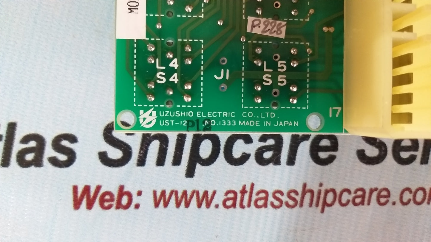Uzushio Electric UST-12P12 Pcb Circuit Board No.1333