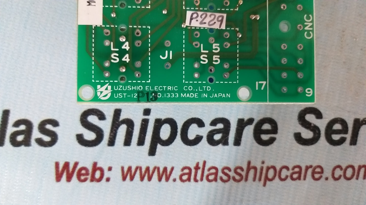 Uzushio Electric UST-12P13 Pcb Circuit Board No.1333