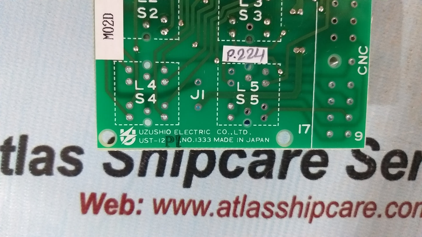 Uzushio Electric UST-12PL Pcb Board No.: 1333