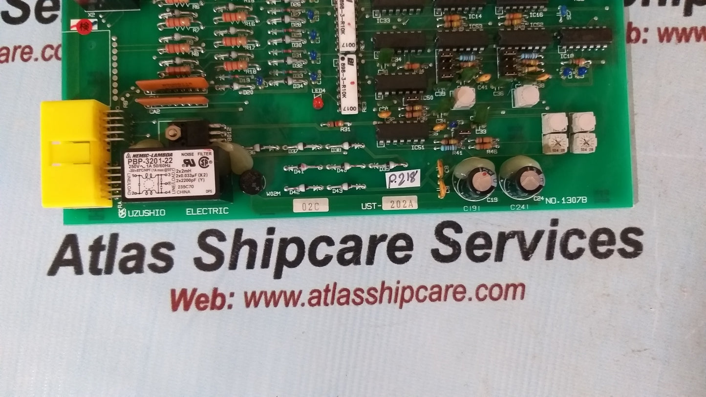 Uzushio Electric UST-202A Pcb Board No.1307B