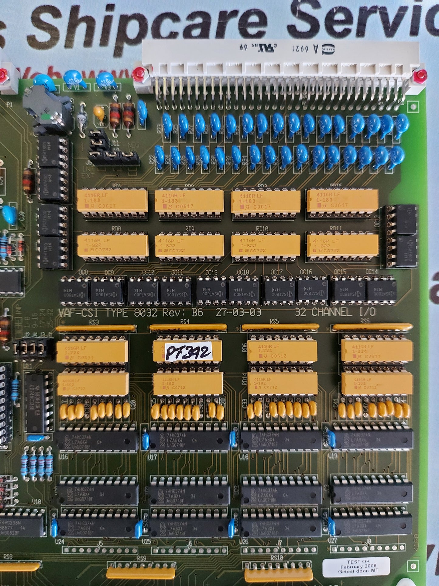 VAF-CSI 8032 B6 32 CHANNEL I/O CARD
