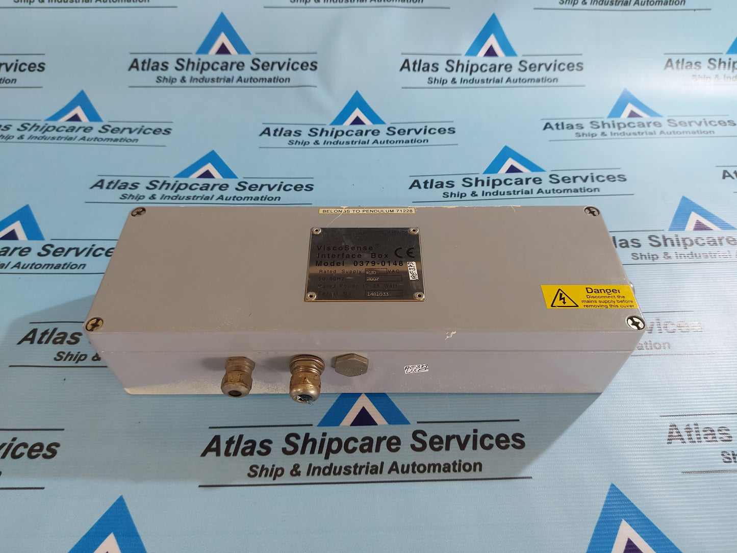 VAF INSTRUMENTS 0379-0148 VISCOSENSE INTERFACE BOX