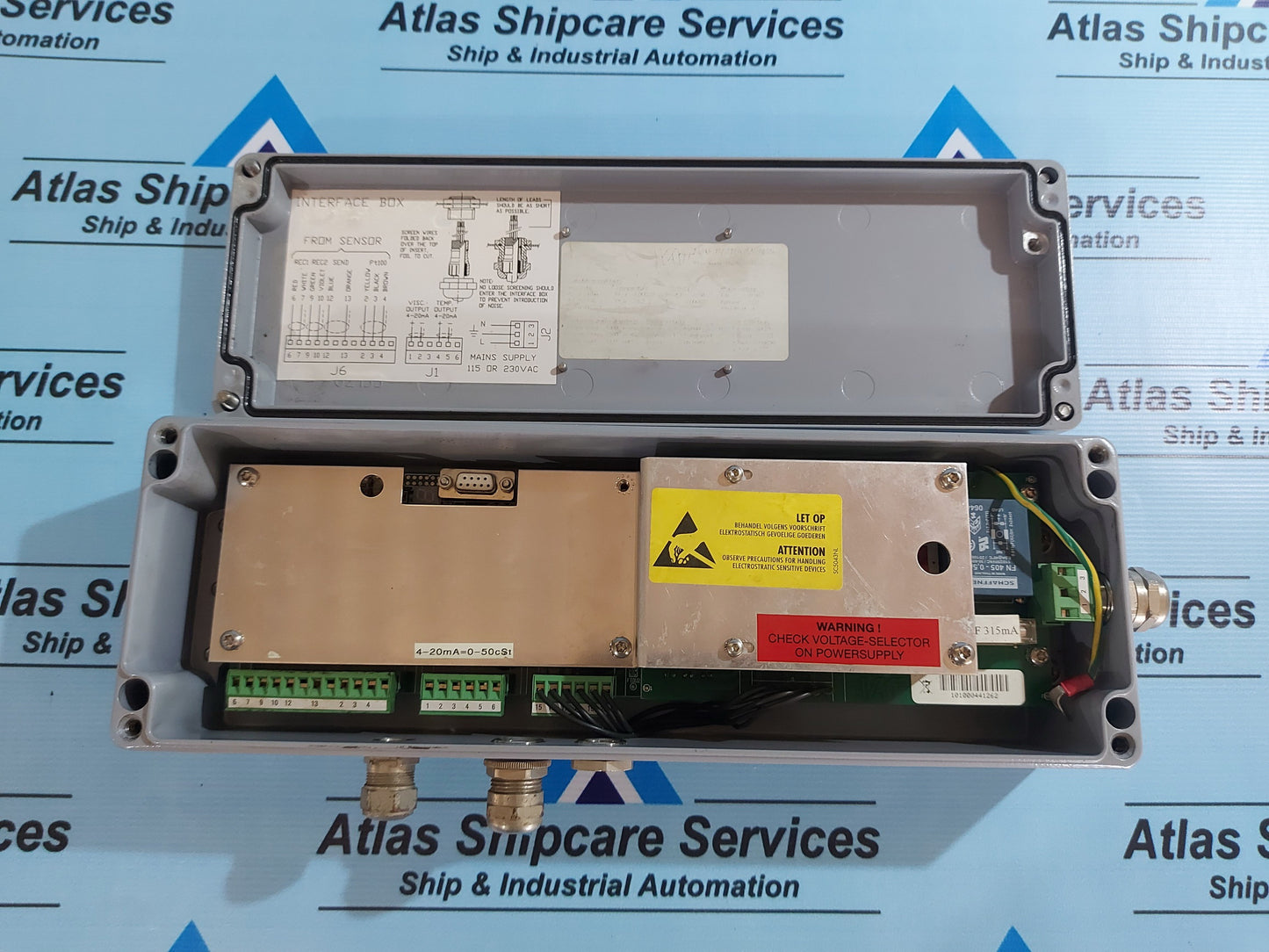 VAF INSTRUMENTS 0379-0148 VISCOSENSE INTERFACE BOX