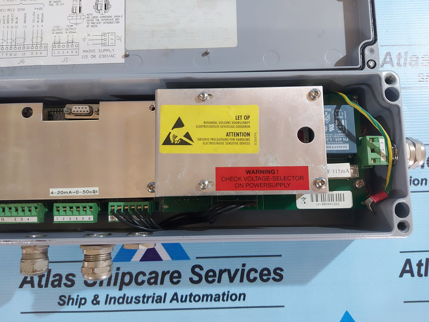 VAF INSTRUMENTS 0379-0148 VISCOSENSE INTERFACE BOX