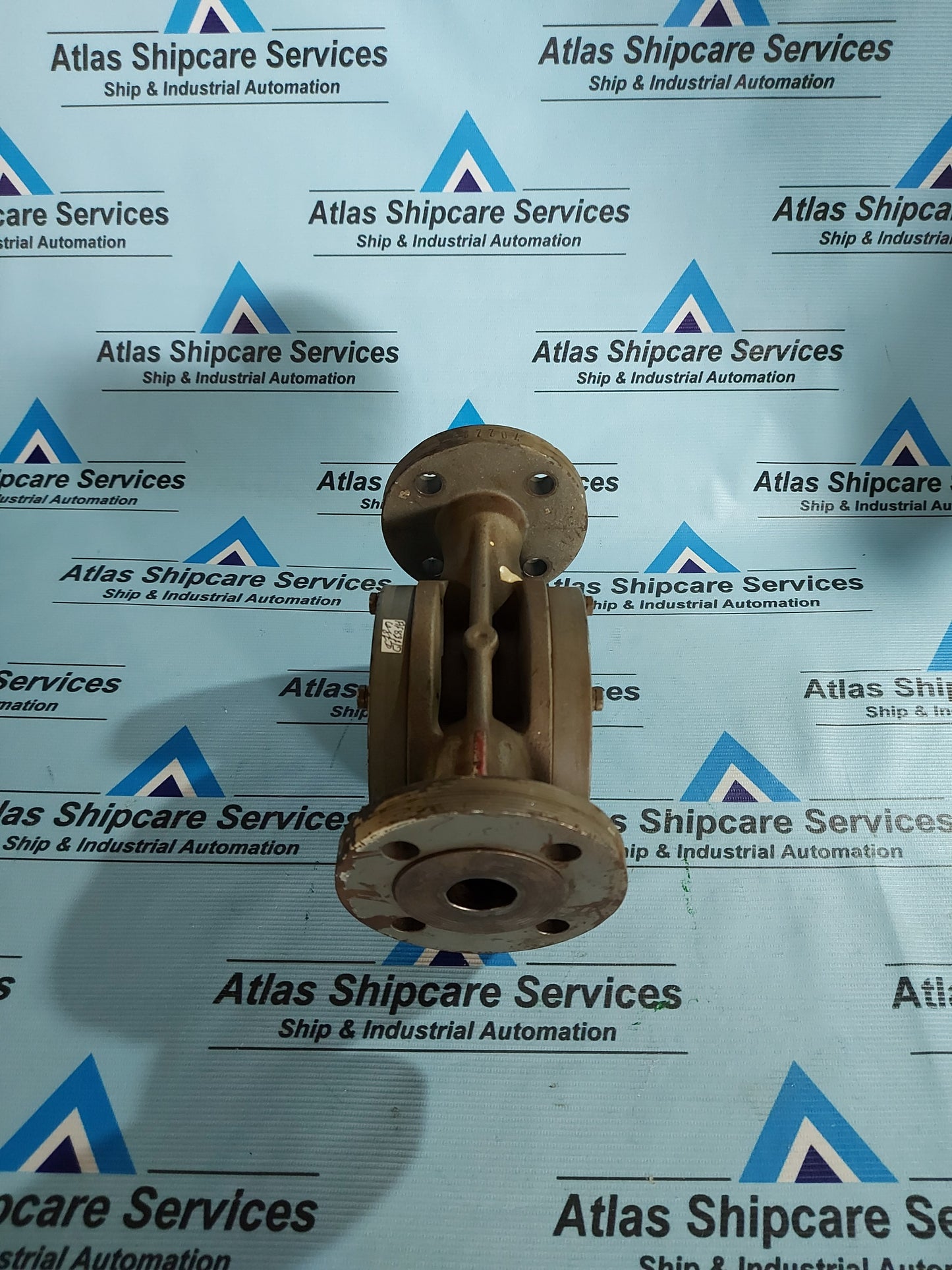 VAF INSTRUMENTS J5025PT2 DIN FLOWMETER INDUSTRIAL MARINE VANE METER