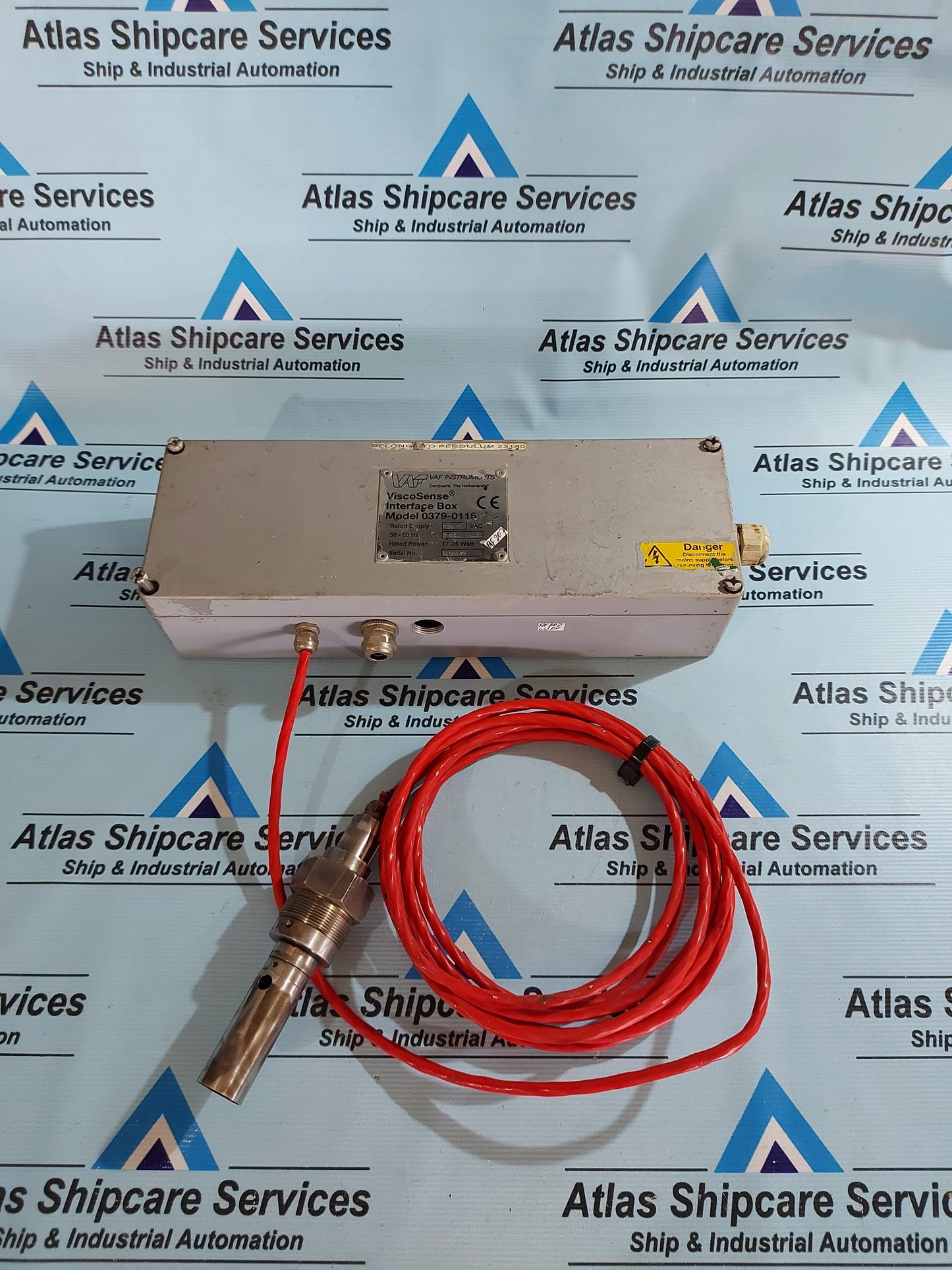 VAF VISCOSENSE 0379-0115 INTERFACE BOX WITH SENSOR