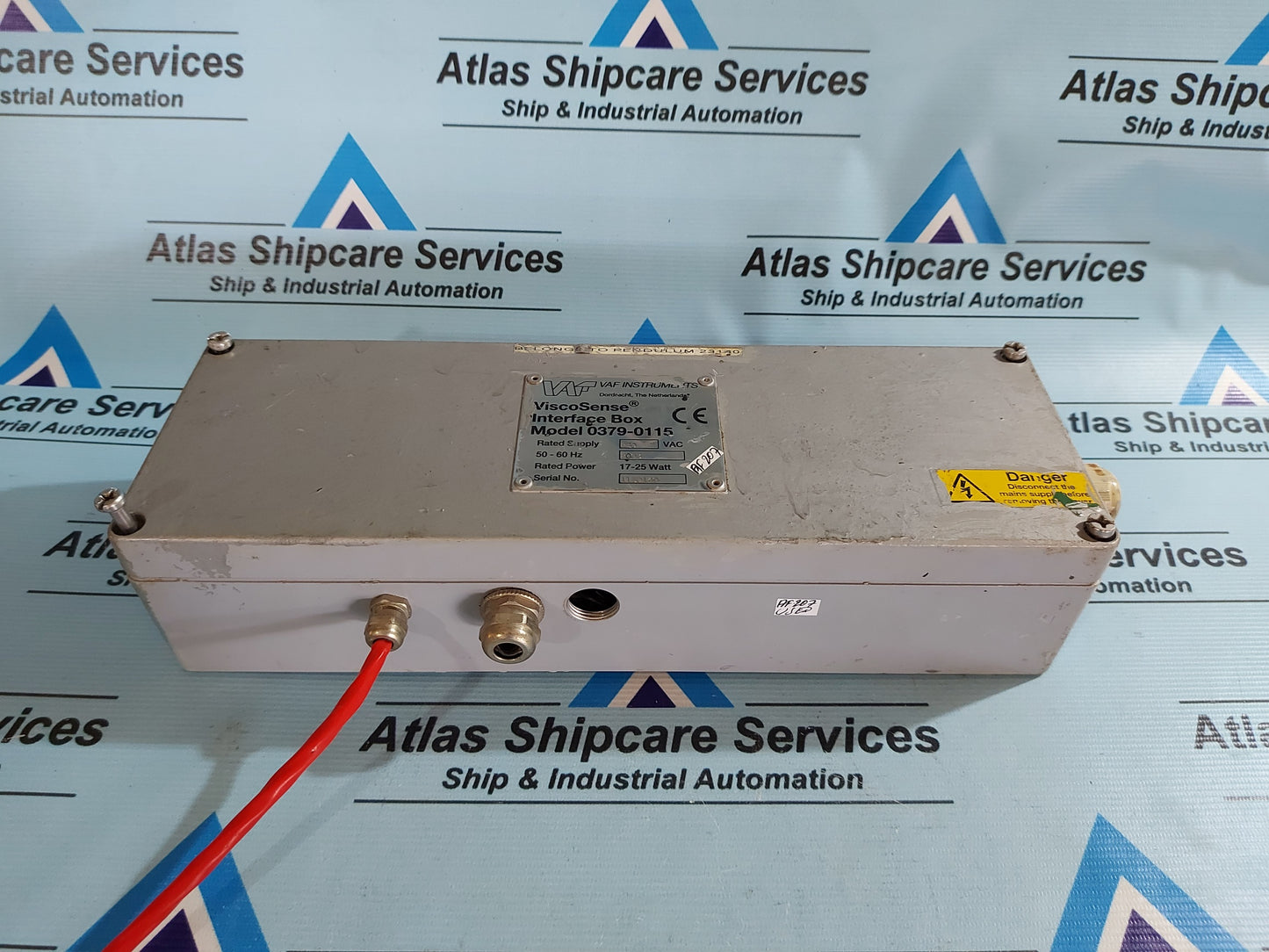 VAF VISCOSENSE 0379-0115 INTERFACE BOX WITH SENSOR