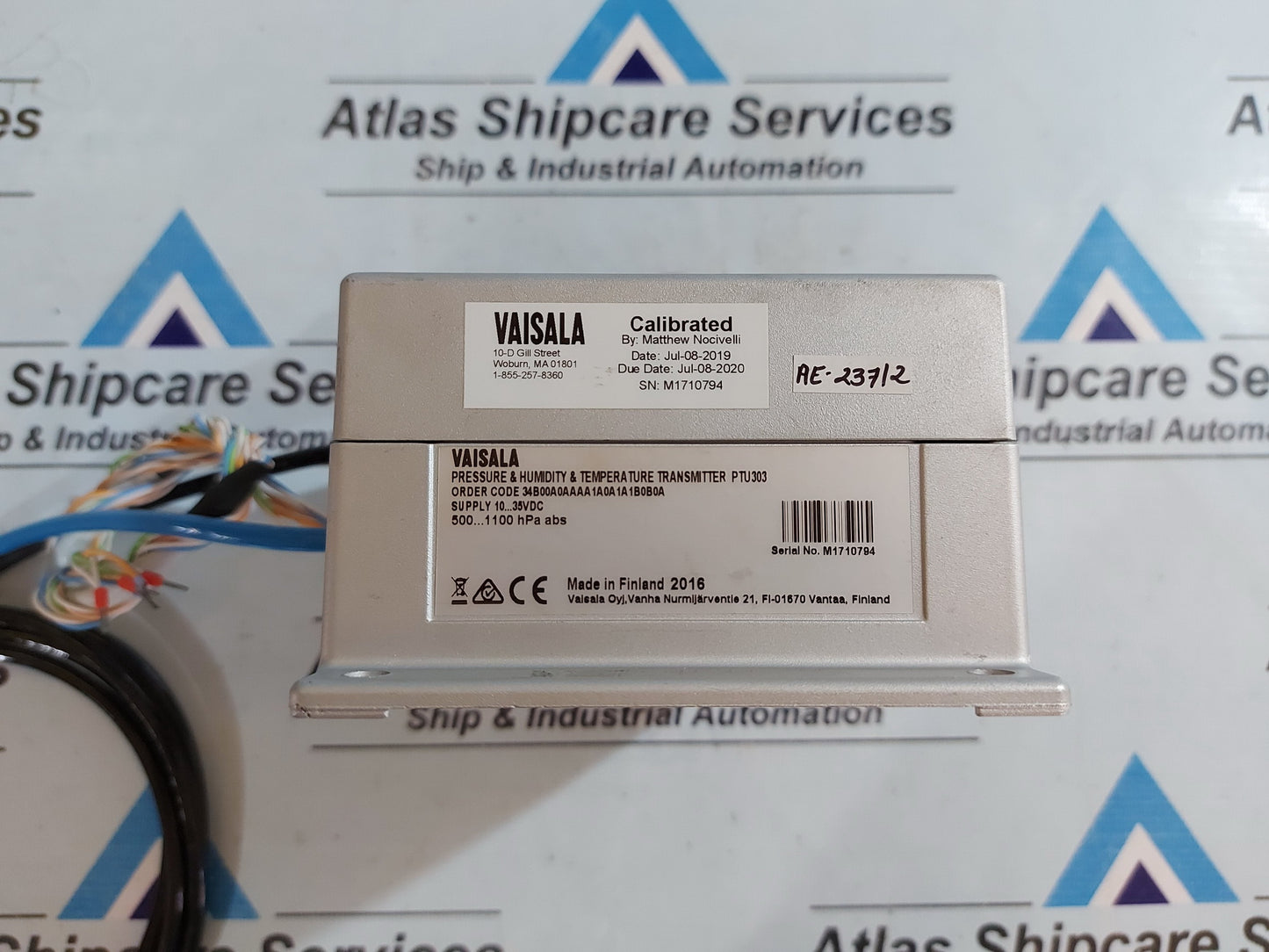 VAISALA PTU303 PRESSURE & HUMIDITY TEMPERATURE TRANSMITTER