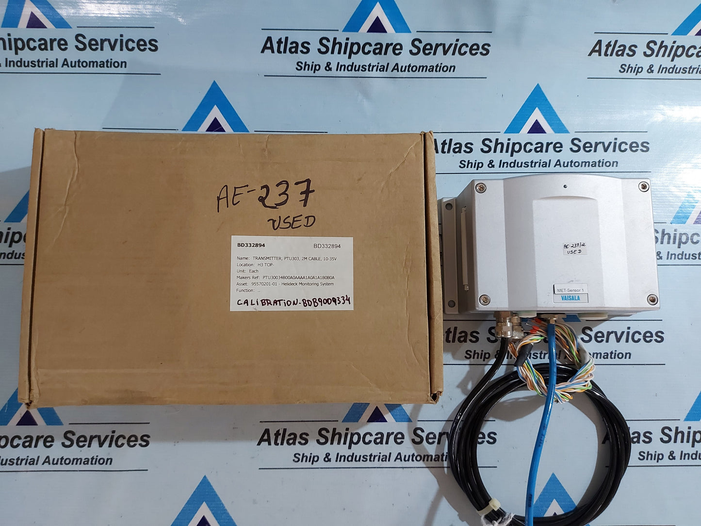 VAISALA PTU303 PRESSURE & HUMIDITY TEMPERATURE TRANSMITTER