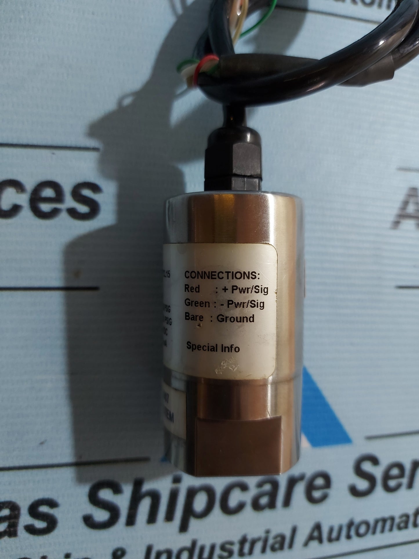VAITRAN 3475BHGDPCL15 PRESSURE TRANSMITTER 0-7500 Psig
