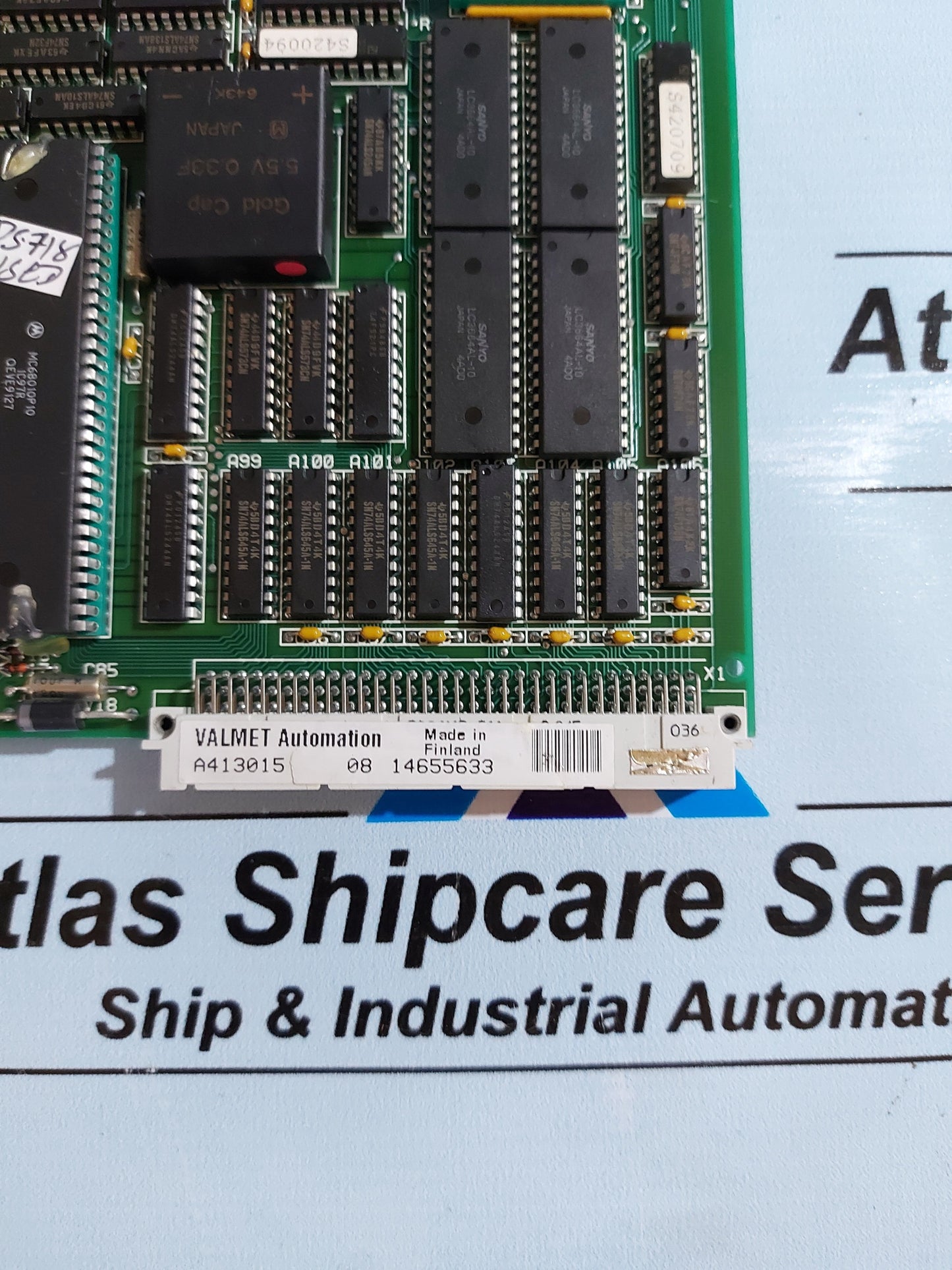 VALMET AUTOMATION A413015 NCU 09 CIRCUIT BOARD