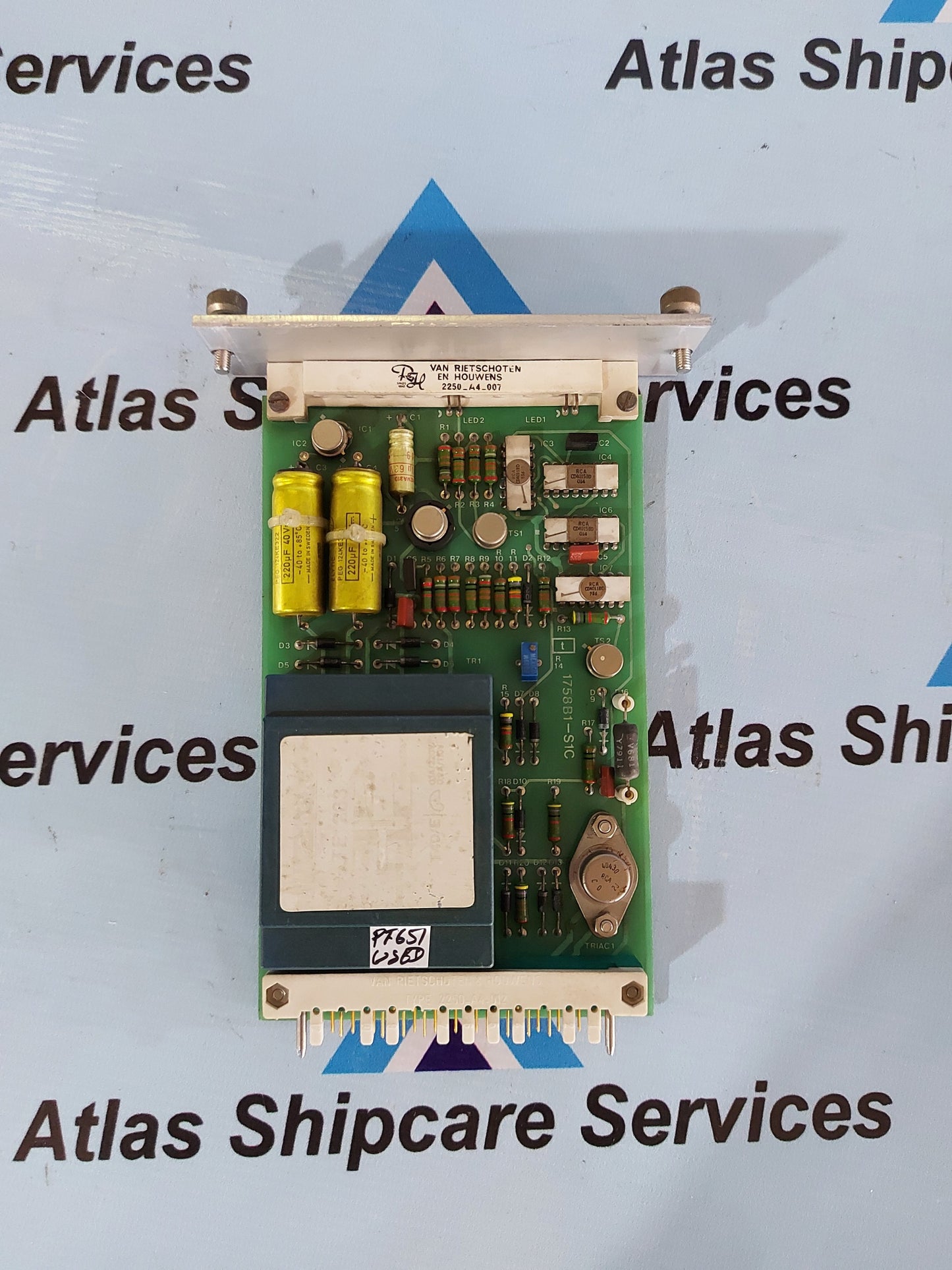 VAN RIETSCHOTEN 2250-A4-007 PCB CARD 620-650
