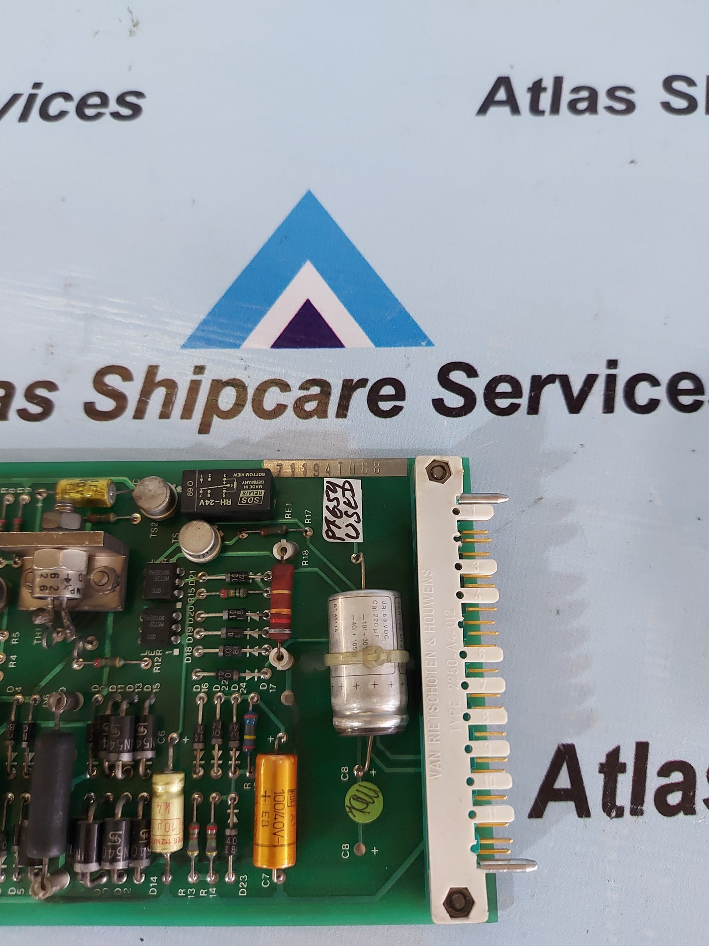 VAN RIETSCHOTEN 620-400 PCB CARD 2250-A4-012