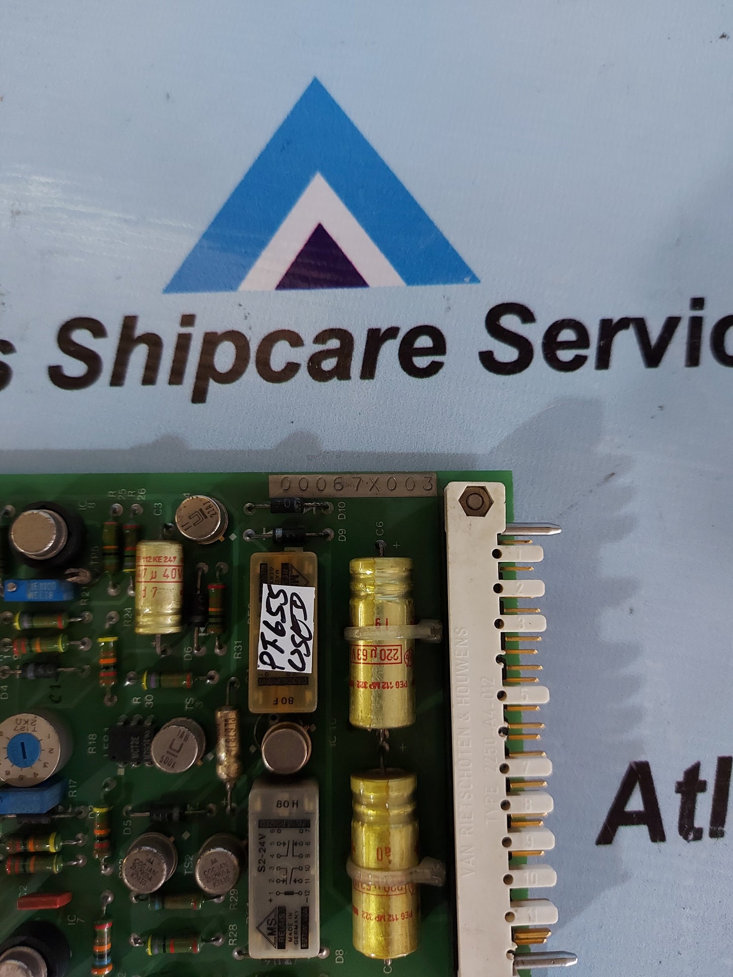 VAN RIETSCHOTEN 620-750 PCB CARD 2250-A4-007