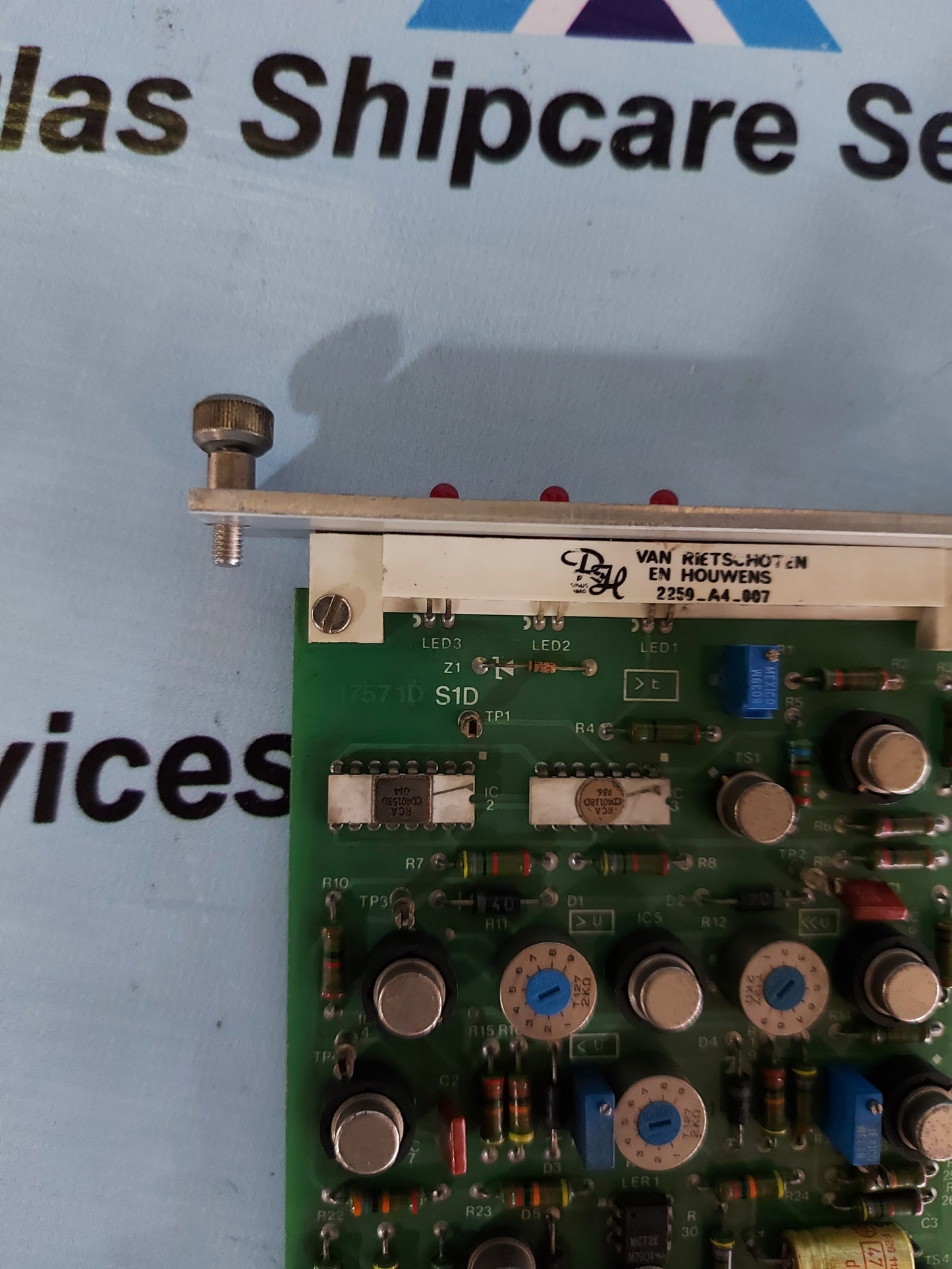 VAN RIETSCHOTEN 620-750 PCB CARD 2250-A4-007