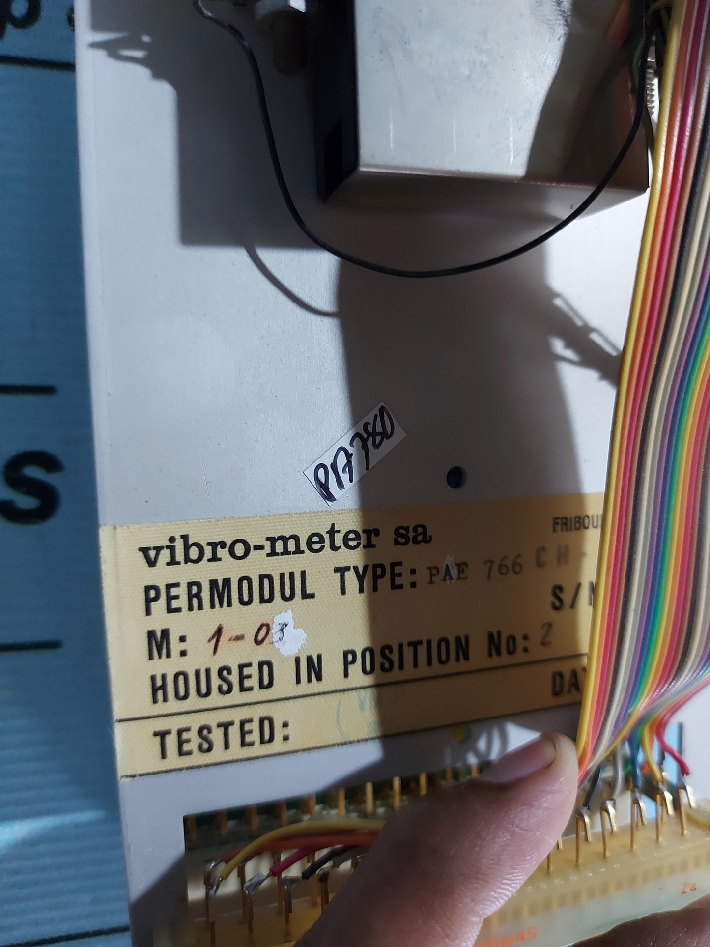 VIBRO-METER PAE 766 CH-35301