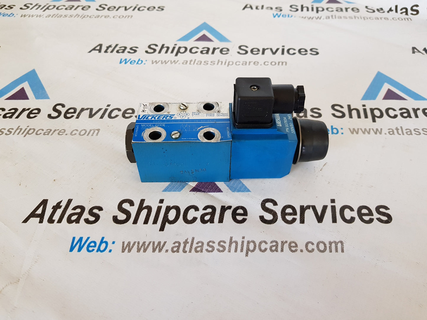 VICKERS DG4V 3 2AL H M U1D6 60 EN38 DIRECTIONAL CONTROL HYDRAULIC VALVE H115
