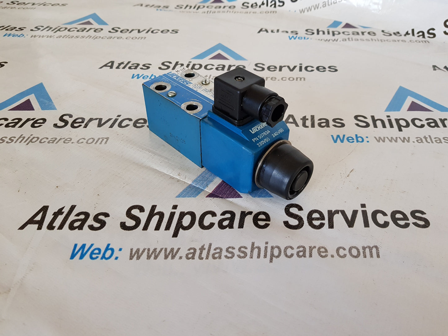 VICKERS DG4V 3 2AL H M U1D6 60 EN38 DIRECTIONAL CONTROL HYDRAULIC VALVE H115