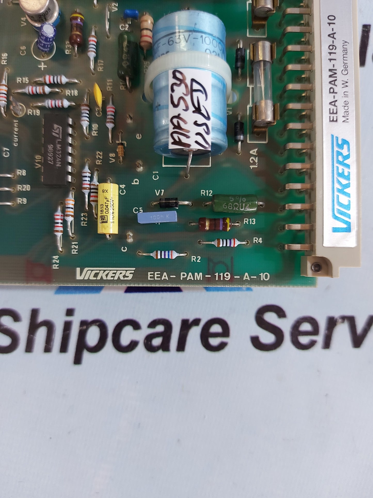 VICKERS EEA-PAM-119-A-10 POWER AMPLIFIER CARD