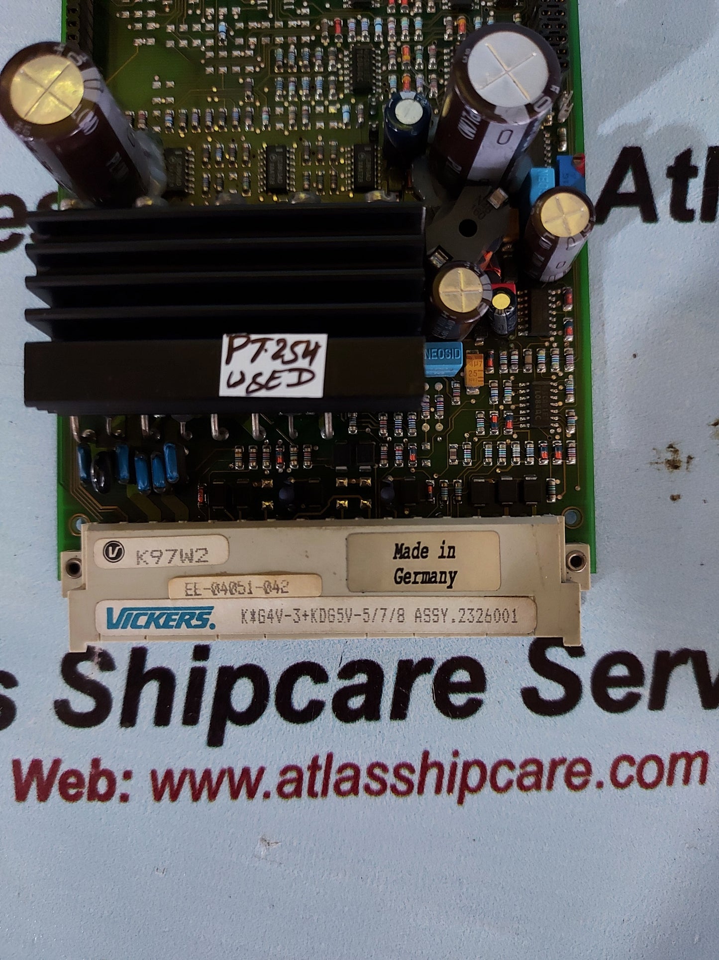 VICKERS EEA-PAM-523-A-32 AMPLIFIER CARD