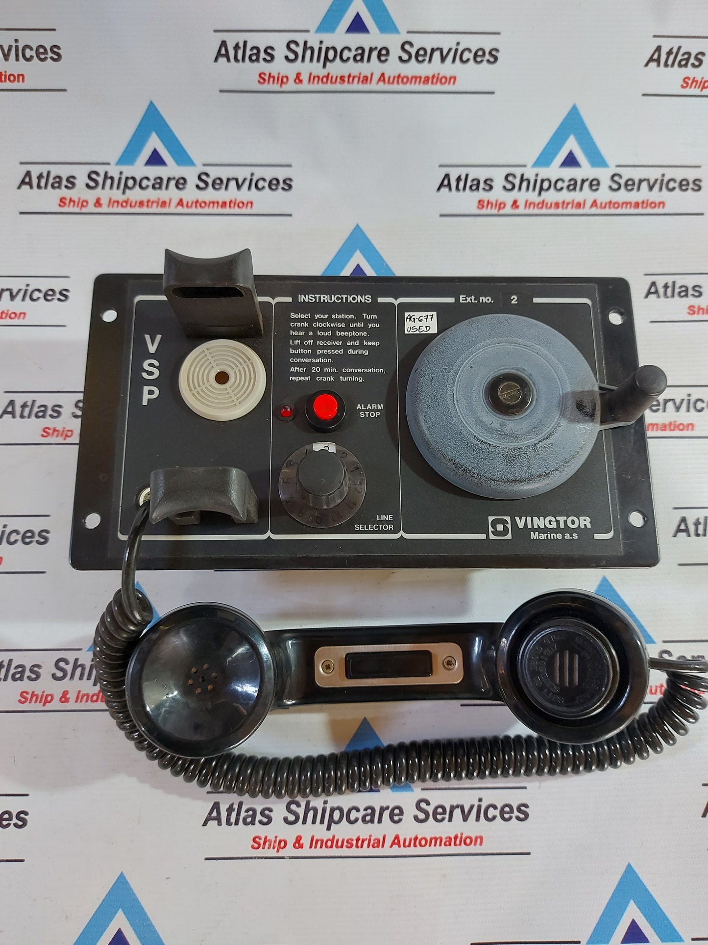VINGTOR VSP-223 L BATTERYLESS TELEPHONE AG677